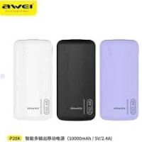 AWEI  P20KW 10000MAH 行動電源 USBX2 白色