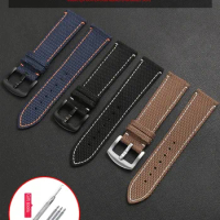 Compatible M-i-d-o Nylon Watch Strap Mido Navigator, Helmsman, Commander Belen Cyree Canvas Strap 22