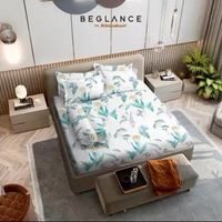 TC - Beglance Tencel Sprei Fitted 180 x 200 T40 B2 Sylva