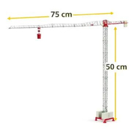 Diecast Tower Crane SAEZ 1:87 | Miniatur Crane Besar 75cm Koleksi