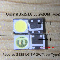 FOR LCD TV repair TV backlight strip 6v 3535 led LG Innotek 6v 3535 lights with 3535 SMD LED beads 6V 2W BackLight LCD TV 3535