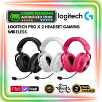 Headset Gaming Logitech G Pro X2 Gaming Headset Wireless -Magenta