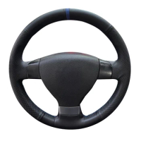 Braid DIY Car Steering Wheel Cover Anti-Slip Artificial Leather For Volkswagen Passat B6 Tiguan Golf 5 Jetta Mk5 Car Accessories