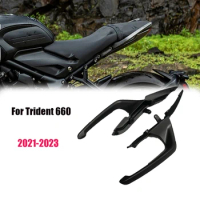 For Trident 660 Motorcycle Rear Passenger Armrest Tail Bracket For TRIDENT 660 2021-2023 Motorcycle Rear Armrest