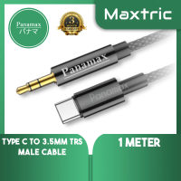 Panamax Premium 1M TYPE-C TO 3.5MM STEREO MALE AUDIO AUX CABLE = E3384