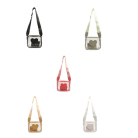 Clear Carrying Case Crossbody Bag Attractive and Functional for Various Need