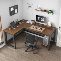 電腦桌 辦公桌 轉角書桌電腦臺式家用辦公桌簡易桌子臥室拐角墻角學生寫字書桌臺