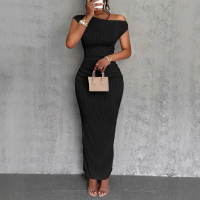 [SISI]Women's off-the-shoulder, single-shoulder and off-the-shoulder dresses that exude elegance and