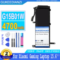 4700mAh GUKEEDIANZI Battery for Xiaomi Gaming Laptop 15.6'' I5 7300HQ GTX1050 GTX1060 1050Ti/1060 Big Power Bateria
