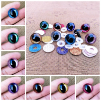Phụ kiện thủ công Mắt thú nhồi bông Mắt an toàn cho Amigurumi 12mm Amigurumi Mắt Amigurumi 3D Mắt Mè