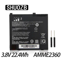 SHUOZB AMME2360 Battery For FUJITSU Zebra ET EM7355 ET50PE Series Tablet Computer 1ICP4/57/98-2 13J324002978 3.8V 22.4Wh 5900mAh