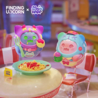 FINDING UNICORN SHINWOO GHOST DINER SERIES Blind Box Toys Guess Bag Mystery Box Mistery Caixa Action Figure Surpresa Cute Model