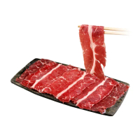 【鮮食堂】大口吃肉美國無骨肩小排火鍋片6盒(150g/盒)