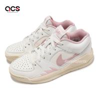 Nike 休閒鞋 Wmns Jordan Stadium 90 女鞋 白 粉 皮革 緩衝 AJ 運動鞋 FB2269-160