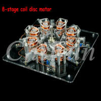 8-stage coil disc motor disc type electric machine 5000-10000rpm Star Engine pseudo-perpetual motion machine