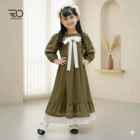Lidya Dress Gamis Anak perempuan 3-12 Tahun / Dress Kondangan / Pakaian Muslim Wanita Dress Anak Per