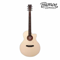 【Trumon】TF-150 第三代 雲杉木 面單板民謠吉他(原廠公司貨 商品保固有保障 附配件)