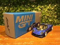 1/64 MiniGT Pagani Zonda F Blue MGT00408L【MGM】