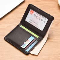 Super Slim Soft Wallet PU Leather Money Clips Mini Credit Card Holder Mens Short Wallets Purse Thin Small Card Holder Men Wallet