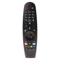 Remote Control AKB75375501 for for Smart AN-MR18BA/19BA AKB753 Controller Player Replacement Universal Remote Cont