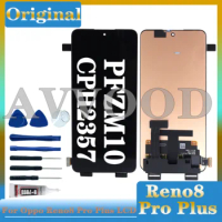 6.7''AMOLED For OPPO Reno8 Pro+ LCD CPH2357 PFZM10 Display Touch Screen Replacement Digitizer Assemb For OPPO Reno8 Pro Plus LCD