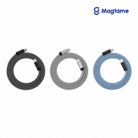 Magtame Type-C to Type-C 60W 扁線款 磁性快收納充電傳輸線 1.5M