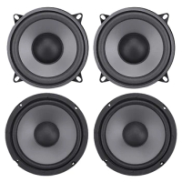 5/6 Inch Car Subwoofer Stereo Car HiFi Coaxial Speaker Full Range Frequency Subwoofer Speakers for Vehicle Automobile