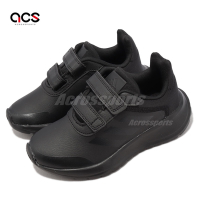 adidas 慢跑鞋 Tensaur Run 2 CF K 中大童 女鞋 路跑 皮革 魔鬼氈 基本款 愛迪達 GZ3443