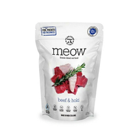 Woof &amp; Meow 貓咪冷凍乾燥生食餐 牛肉+鱈魚 50g / 280g