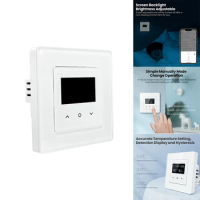 Tuya Wifi Smart Thermostat Temperature Controller Work For Alexa Google Home