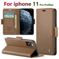 For iphone 11 cover Iphone 11 Pro Max case Luxury leather Anti-shock Magsafe Card holder Wallet Phone covers