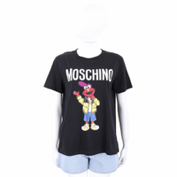 Moschino SesameStreet 芝麻街聯名 Elmo黑色短袖TEE T恤