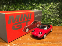 1/64 MiniGT Mazda Miata MX-5 (NA) Classic Red MGT00361L【MGM】