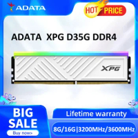 ADATA XPG D35G Overfrequency Memoriam Ram ddr4 8GB 3200 mhz Ram Memory DIY Gaming Computer ddr 4 3600 MHz 16gb