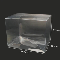 Transparent Display PET plastic cover For Funko pop for POP RIDE Limited Edition storage box