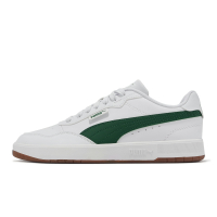 Puma 休閒鞋 Court Ultra Lite 男鞋 女鞋 白 綠 皮革 小白鞋 情侶鞋 38937111