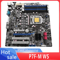 P7F-M WS workstation DDR3 32GB LGA1156 PCI-E 16X USB2.0 Micro ATX Intel 3420 support Core i5 670