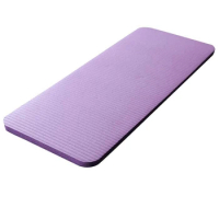 15MM Thick Yoga Mat Comfort Foam Knee Elbow Pad Mats for Exercise Yoga Pilates Indoor Pads Fitness Training,Purple