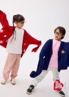 Love, Bonito | Wiggle Wiggle Kids' Knit Cardigan in Navy Blue
