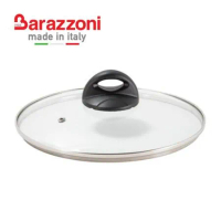 【義大利BARAZZONI巴拉佐尼】32cm 強化玻璃鍋蓋