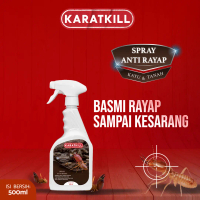 Karatkil spray anti rayap mengendalikan rayap tanah dan kayu hingga ratu rayap tuntas Cairan pembasm