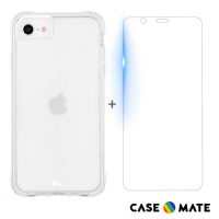 美國 Case●Mate iPhone SE (第2代) Tough 強悍防摔手機保護殼 - 透明 (贈原廠強化玻璃貼)