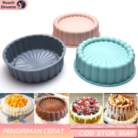 Cetakan Kue Silikon Mousse Loyang Cake Cokelat Cetakan Puding Kue Marmer Butter Silicone Cake Molds