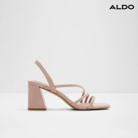 【ALDO】ATLANTICUS-時尚品味交叉細帶涼跟鞋-女鞋(粉膚色)
