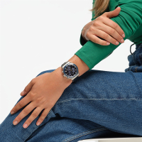 Swatch Irony 金屬Chrono系列手錶 COBALT LAGOON (43mm) 男錶 女錶