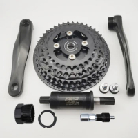 Mountain Bike Middle Drive Motor Kit Accessory BB mtb bicycle chain wheel crank set for DIY Ebike Conversion Kit