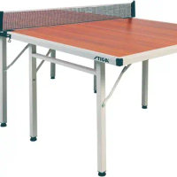 Space Saver Compact Ping Pong Table Quick, Easy Storage Separate Table Halves No Assembly Required