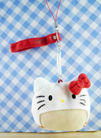 【震撼精品百貨】AIROU&amp;HELLO KITTY魔物獵人艾路貓凱蒂貓聯名款 手機吊飾-帽子造型 震撼日式精品百貨