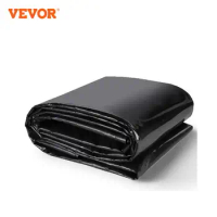 VEVOR 10 x 13Ft Pond Liner 20/45 Mil Thickness Pliable LLDPE Material Easy Cutting Underlayment for Fish or Koi Features