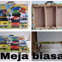 Meja belajar anak lipat MEJA BELAJAR KARAKTER Dapat dilipat